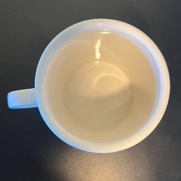 Anthropologie Letter J Monogram Initial Shaving Style Pedestal Base Mug Cup - Picture 10 of 12